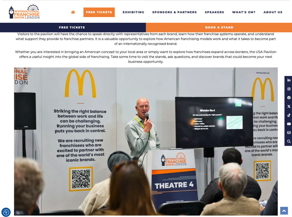 Franchise Exhibitions in 2026